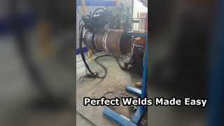 Open Clamp Orbital Welding Machine for GMAW MAG Efficiency
