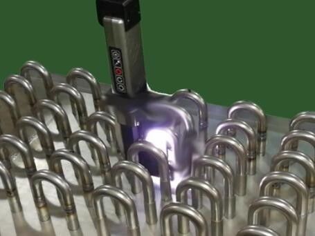 High Speed Automatic Tube Welding Machine Good Contact Narrow Space Pipe