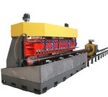Yellow Tube Slotting Machine , Pipe Perforating Machine Customizable On Tube