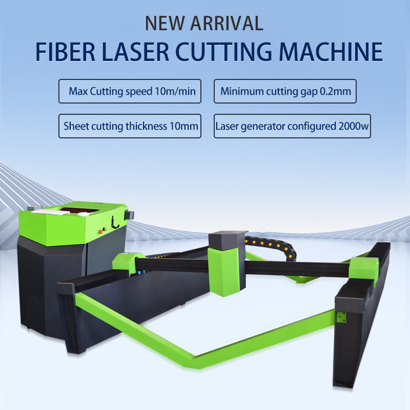 Modular Plasma CNC Fiber Laser Cutting Machine 1000W - 3000W