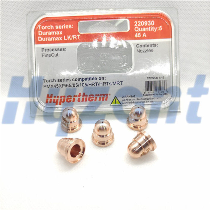 Powermax 65 85 45A 220930 Hypertherm Fine Cut Nozzle