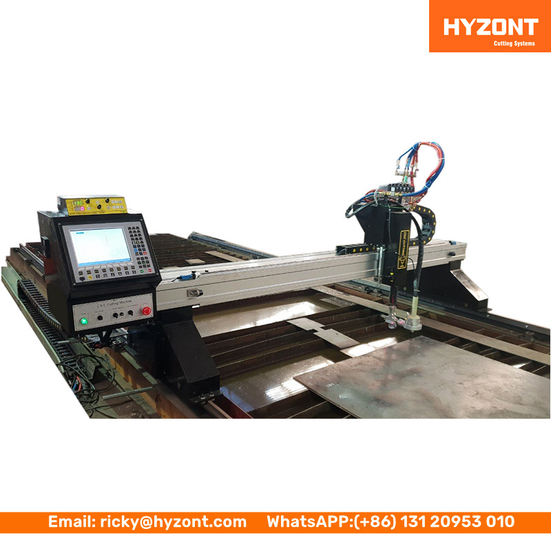 Gantry CNC Plasma Oxyfuel Cutting Machine 220V CNC Plate Cutting Machine
