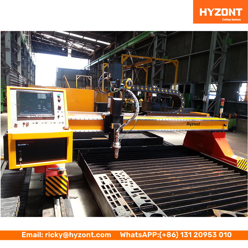 Programming 10000mm/Min Cnc Pipe Plasma Cutter Annealed Smooth Running