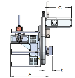 Automatic Pipe Orbital Welding Torch HZG-76 All Position Tube to Tubesheet Weld Head