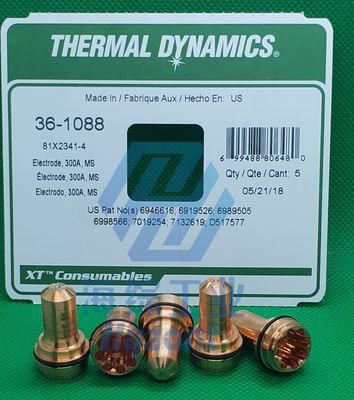 36-1088 300A Thermal Dynamics Plasma Tips Electrodes