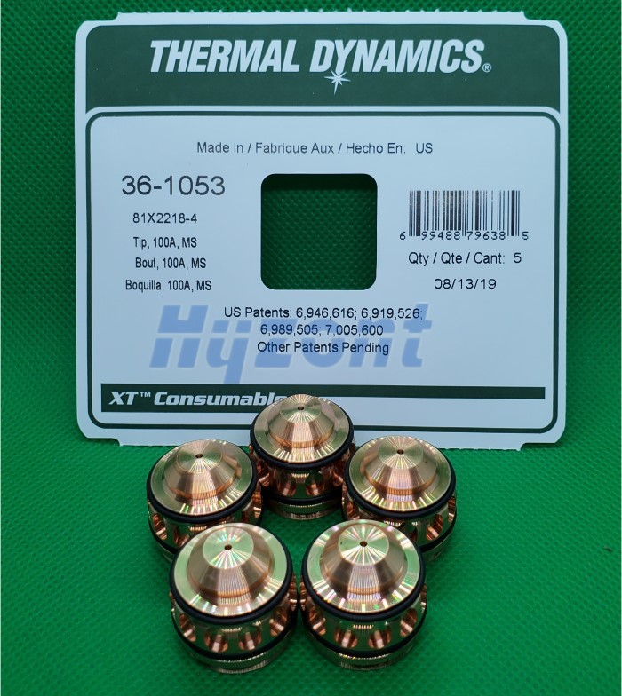 CE Thermal Dynamics 100A 36-1053  plasma torch tips