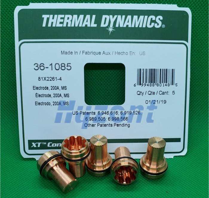 XT301 200A 36-1085 Thermal Dynamics Plasma Cutter Electrode