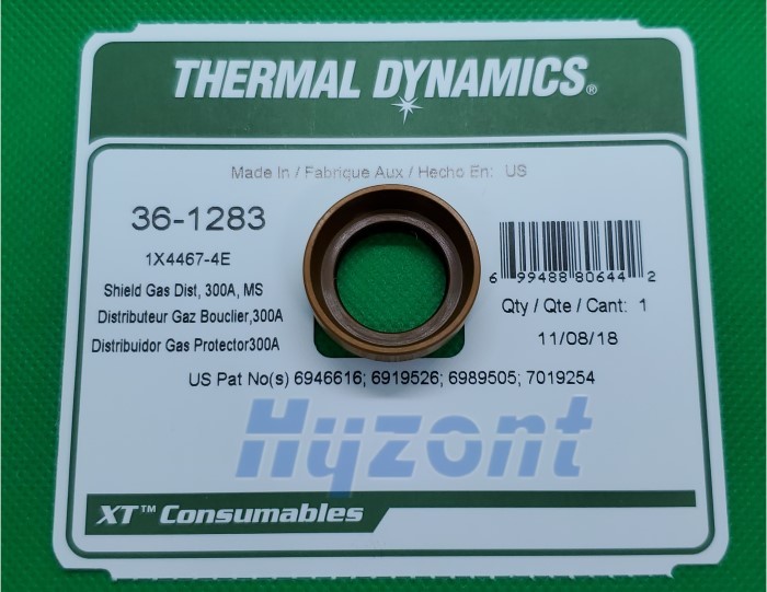 Thermal Dynamics  36-1283 300A Plasma Torch Consumables