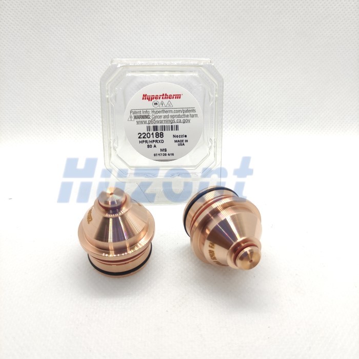 HPR130XD Compatible 80 Amp 220188 Hypertherm Nozzle