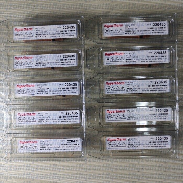 Hypertherm HPRXD  220435 Electrode Plasma Torch Consumables