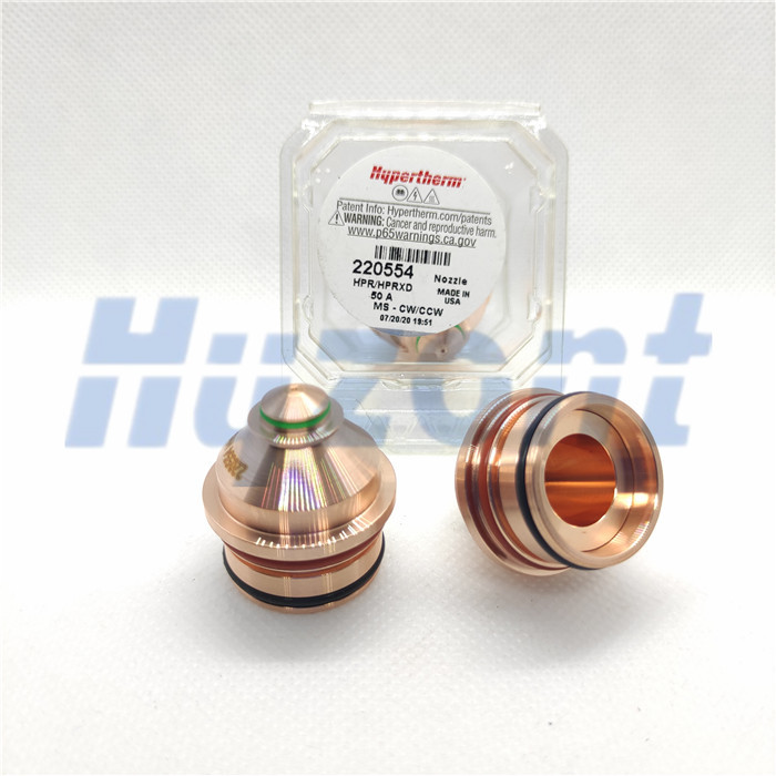 Copper 220554 Hypertherm Laser Cutter Nozzle Assembly