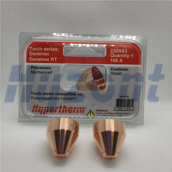 Hypertherm 220993 Shield 105 A Mechanized Plasma Torch Consumables