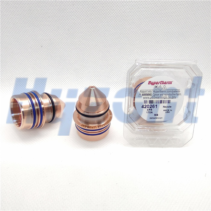 CE XPR170A  420261 Hypertherm Plasma Nozzle Electrode