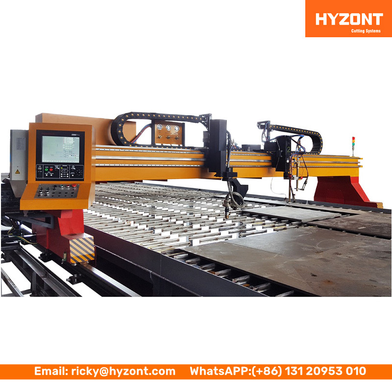Gantry CNC Bevelling Plasma Cnc Machine With Flame Torches