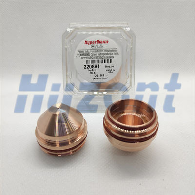 Copper Hypertherm Plasma Torch Consumables For Plasma Cutting Durable