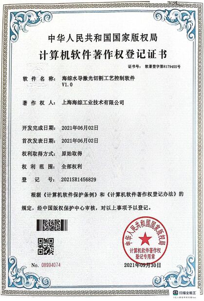 China Hyzont(Shanghai) Industrial Technologies Co.,Ltd. certification